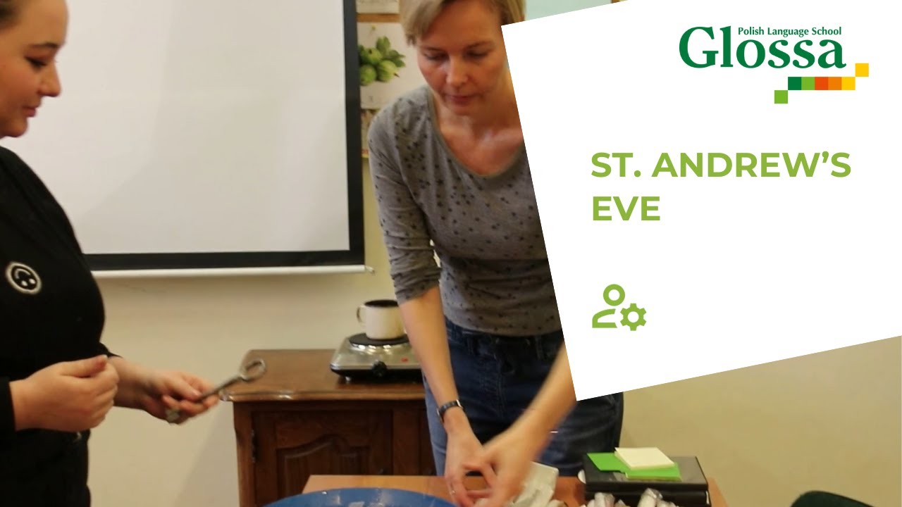 Wróżby andrzejkowe - St. Andrew's divination at the GLOSSA School, 2018