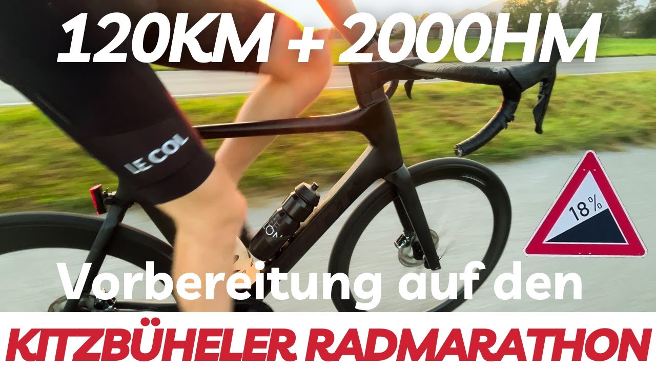 Vorbereitung auf Kitzbüheler Radmarathon 2024