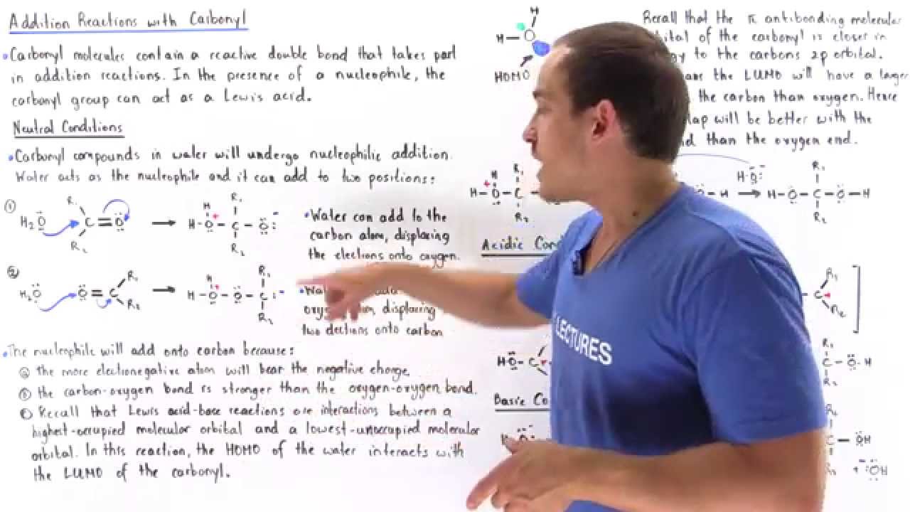 Nucleophilic Addition of Carbonyl Groups