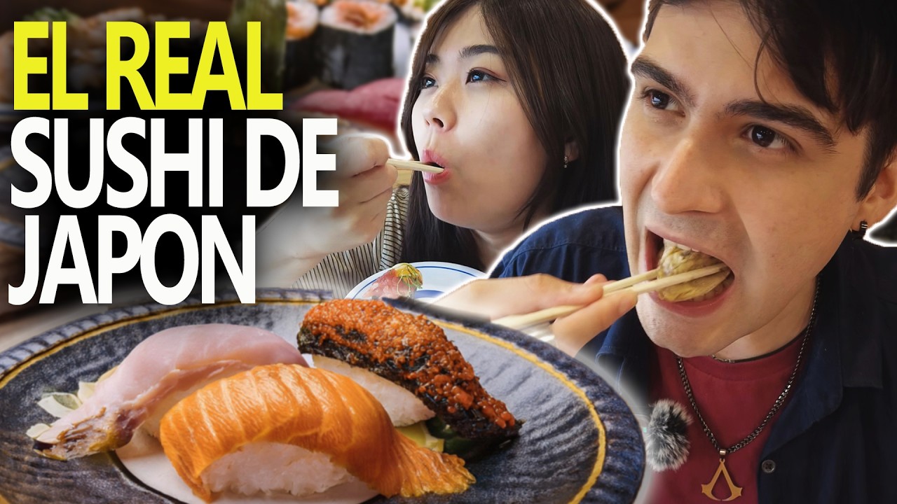 Probamos TODOS los SUSHI de JAP&Oacute;N! 😱🇯🇵 Fabio Torres