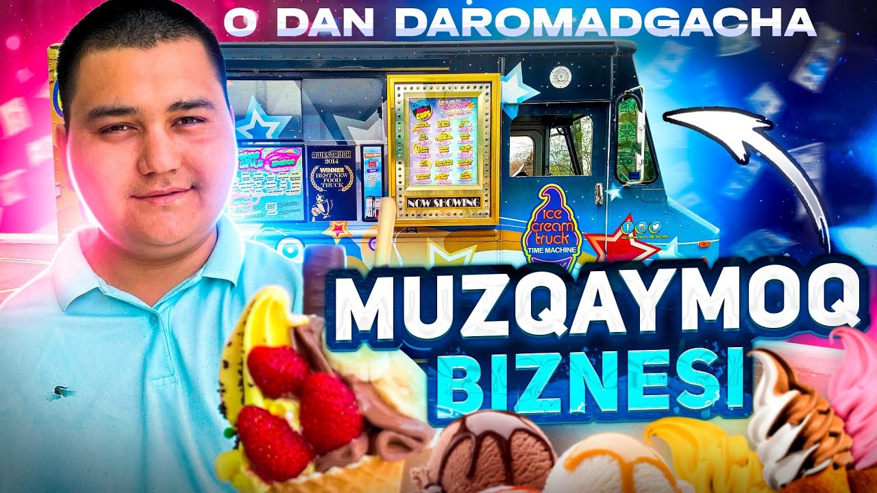 0 dan Muzqaymoq hona ochishdan, Daromadgacha bõlgan video. #Muzqaymoq #Marojnibiznesi
