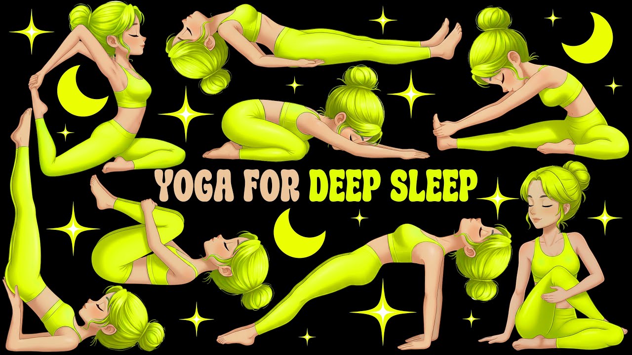 Yoga for Deep Sleep | Yoga for Children | Yoga for Health | Yoga Poses Deep Sleep | Relaxing Yoga
