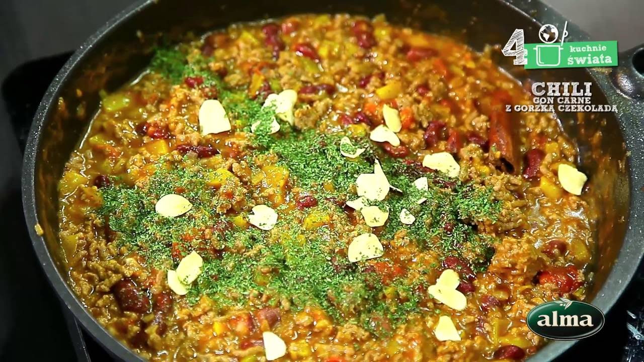 Alma Smart Menu - Chili con carne z gorzką czekoladą