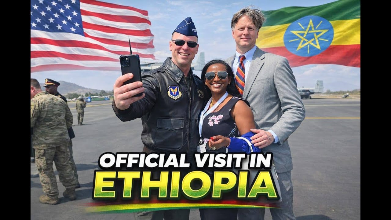 ከ አሜሪካው ምክትል የውጭ ጉዳይ ሚንስትር ክርስቶፈር ላንዳው እና የአሜሪካ አፍሪካ እዝ አዛዥ ጄነራል ዳግቪን አንደርሰን ጋር ተገናኘን