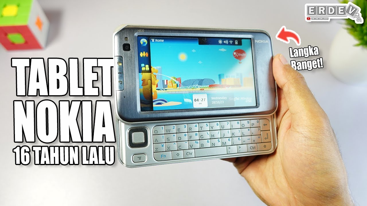 COBAIN TABLET JADUL NOKIA YANG UDAH 16 TAHUN, KERASA MEWAH! - Nokia N810 Internet Tablet di 2023