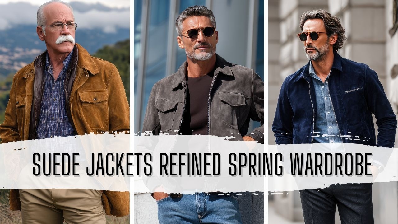 5 Luxury Suede Jackets Every Mature Man Needs for a Refined Spring Wardrobe