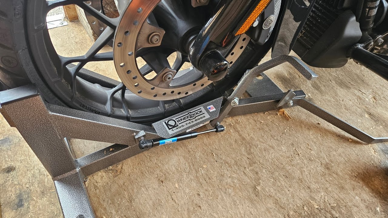 Wheeldock chock - Two 10-minute installs in 2 hours +