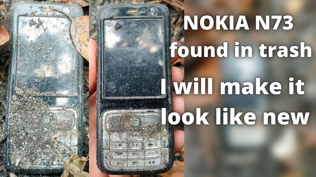Как восстановить брошенный Nokia N73 Восстановление старого телефона | Как отремонтировать Nokia N73