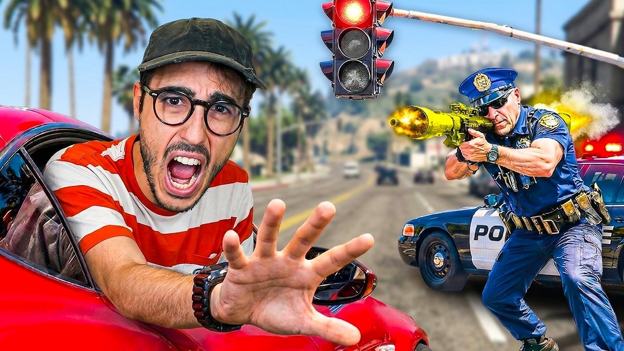 GTA 5 but if you BREAK the LAW, YOU EXPLODE!