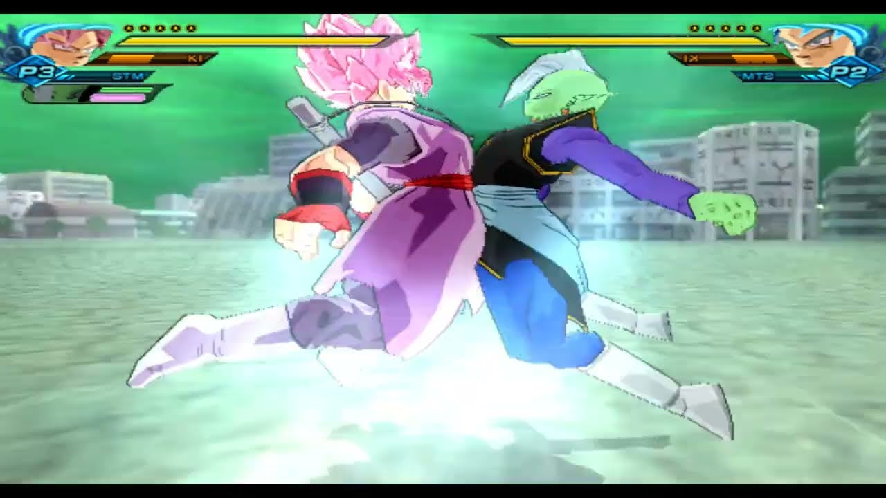 Dragon Ball Z Budokai Tenkaichi 3 S.H.A.F. All Transformations