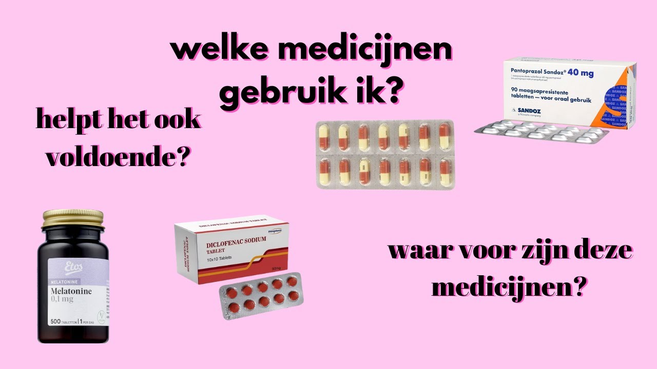 Welke medicijnen gebruik ik? #nf1 #pregabalin