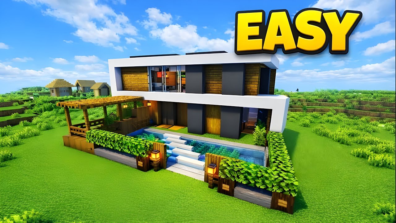 Minecraft: How To Build A Modern House