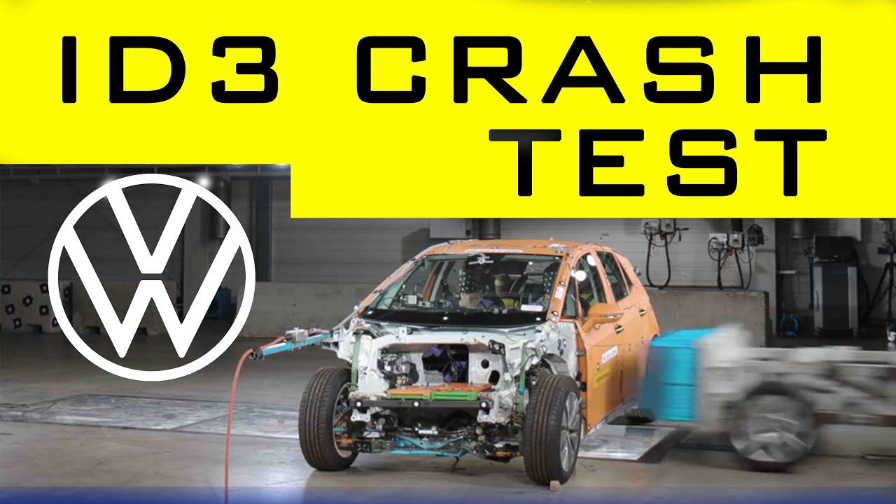 2020 VOLKSWAGEN ID 3  CRASH TEST - ELECTRIC CAR