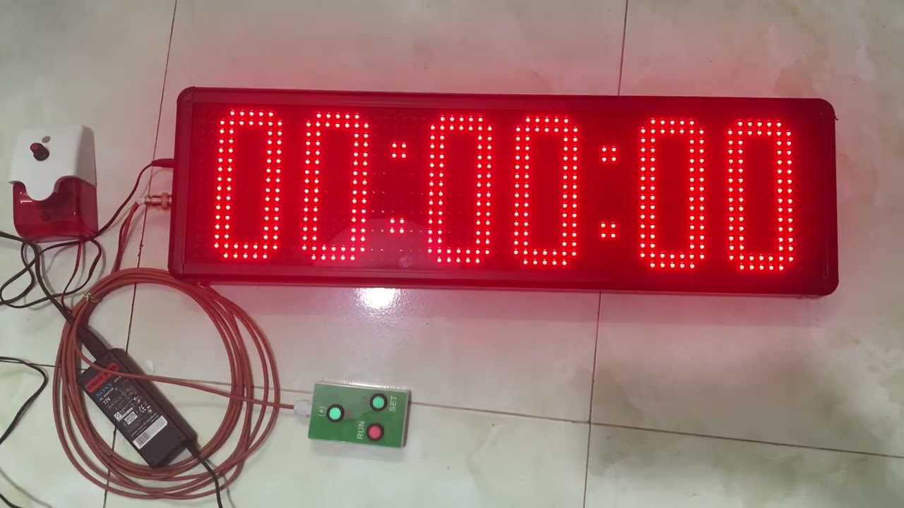 Đồng hồ đếm ngược thời gian- đồng hồ bấm giờ thể thao