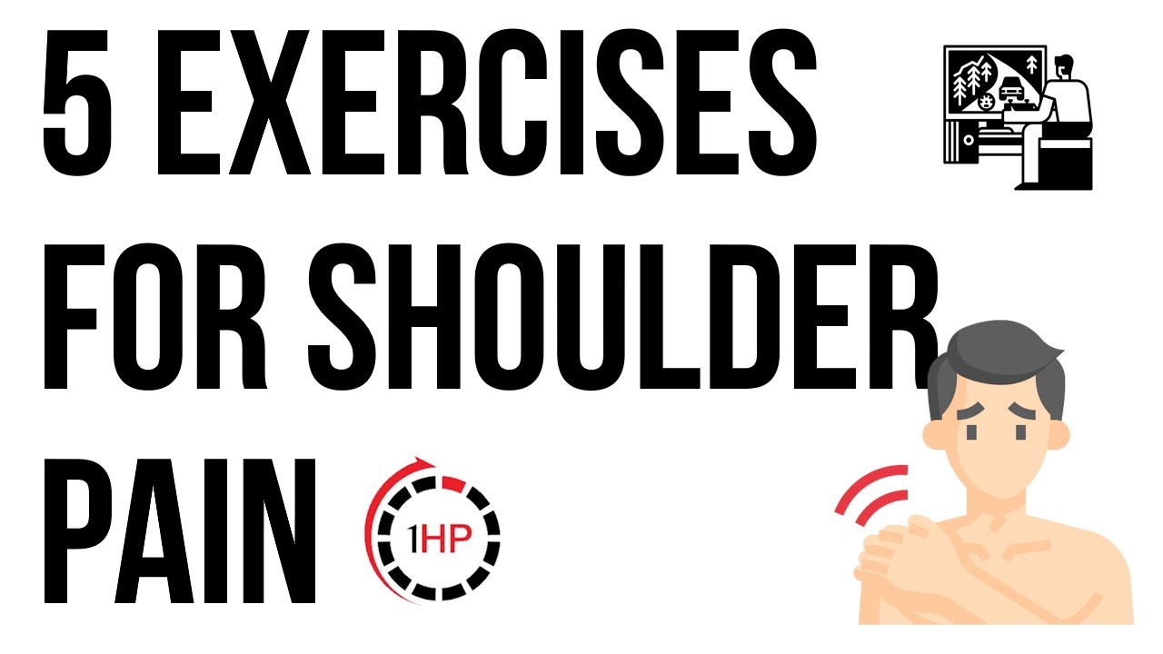 5 Exercises for Shoulder pain with Gaming
