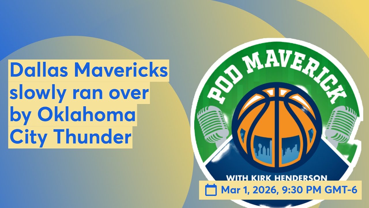 Dallas Mavericks slowly ran over by Oklahoma City Thunder