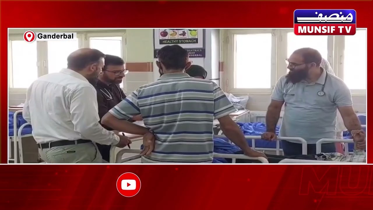 Over 20 Children Hospitalized in Ganderbal After Drinking Contaminated Water