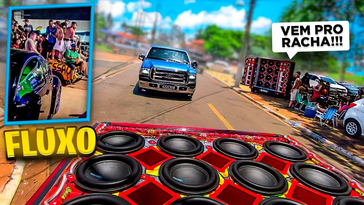 FLUXO EM BARRETOS COM A S10🔥* paramos tudo *