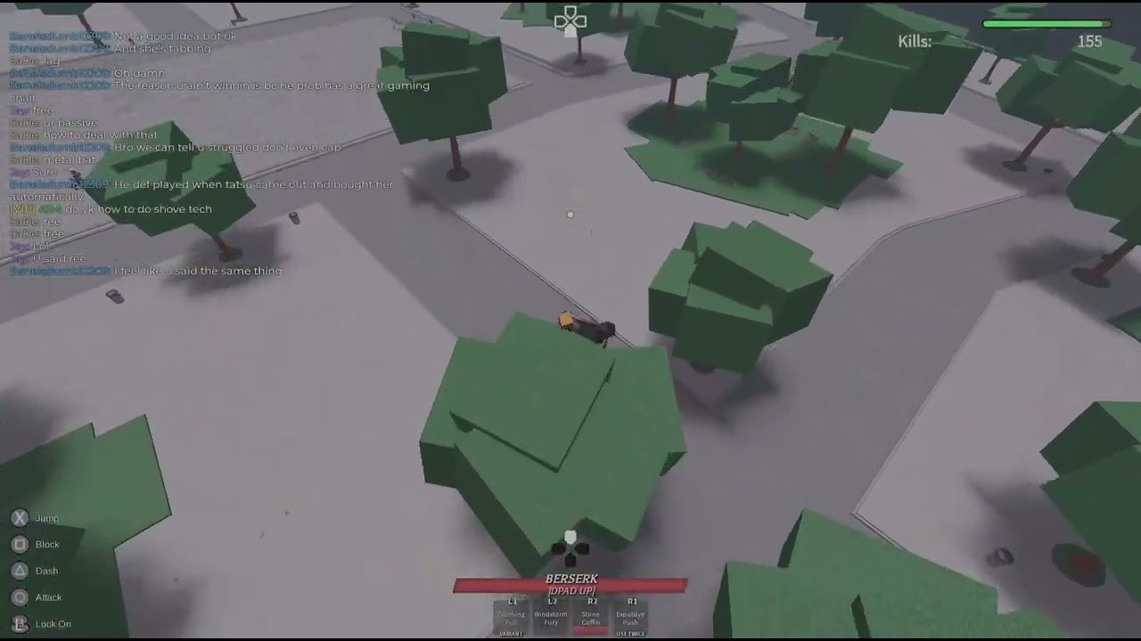 Bullying a bot on tsb
