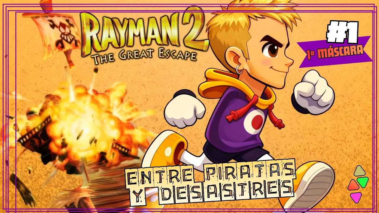 Entre piratas, therians y desastres - RAYMAN 2 The Great Escape | #01