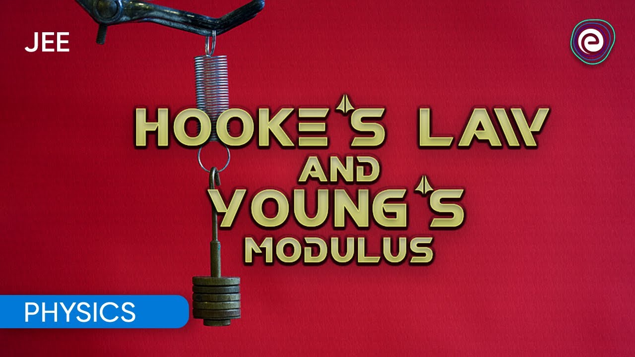 Hooke's Law and Young's Modulus | Physics | JEE | Embibe: Achieve JEE