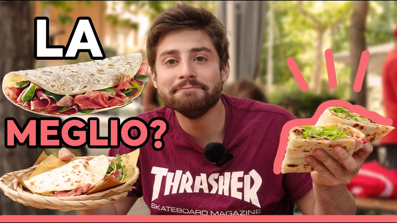 LA PIADA migliore della ROMAGNA? proviamo le 3 piadinerie più famose | Pratt Food tour