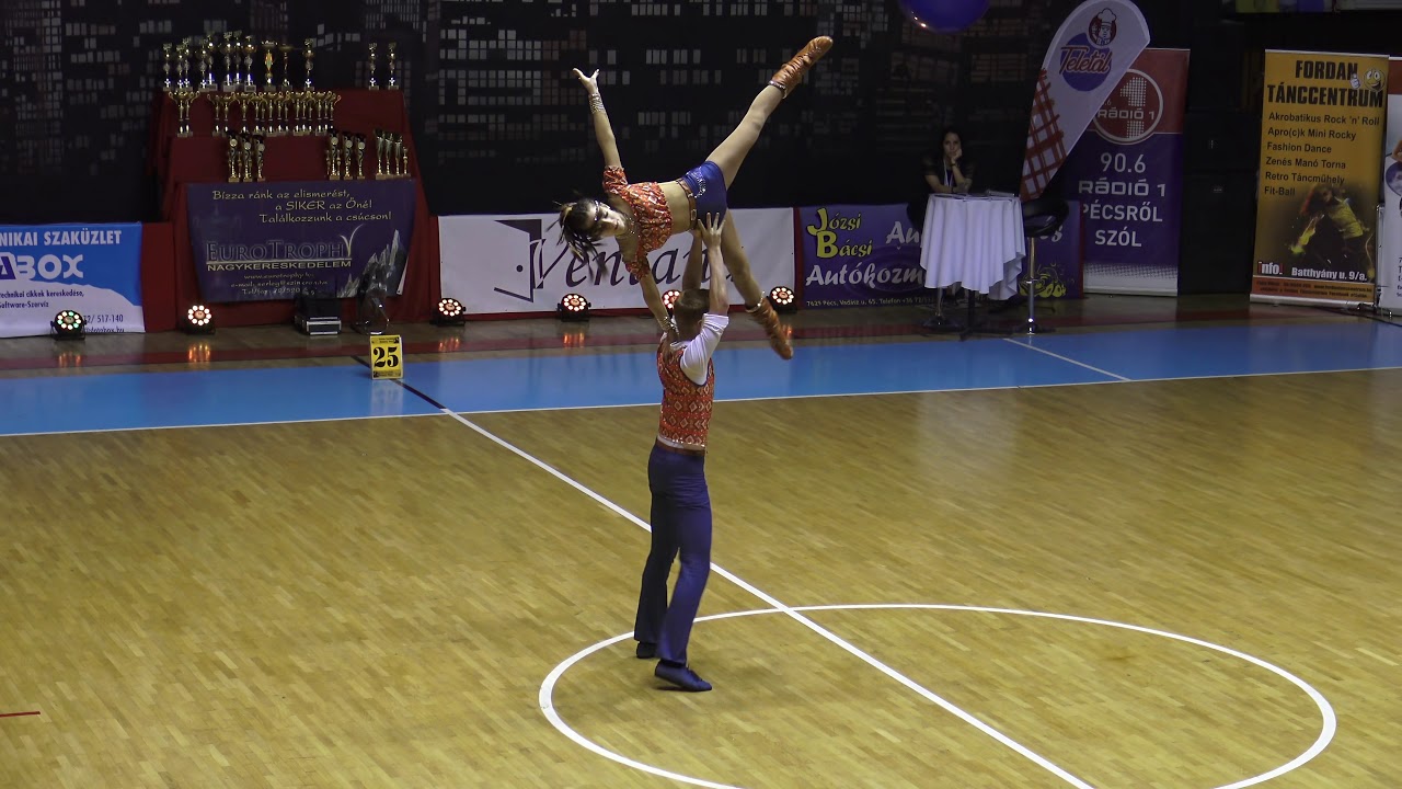 Ölbey Vajk-Szalma Borka (Masters)-CDS páros, MB Pécs 2019.11.30.