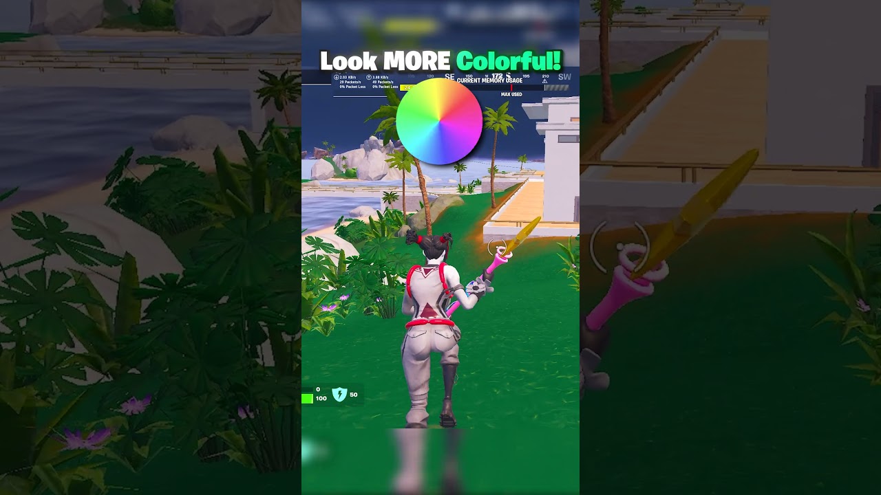 ЛУЧШИЕ настройки для игроков с цветовой слепотой в Fortnite на консолях и ПК!