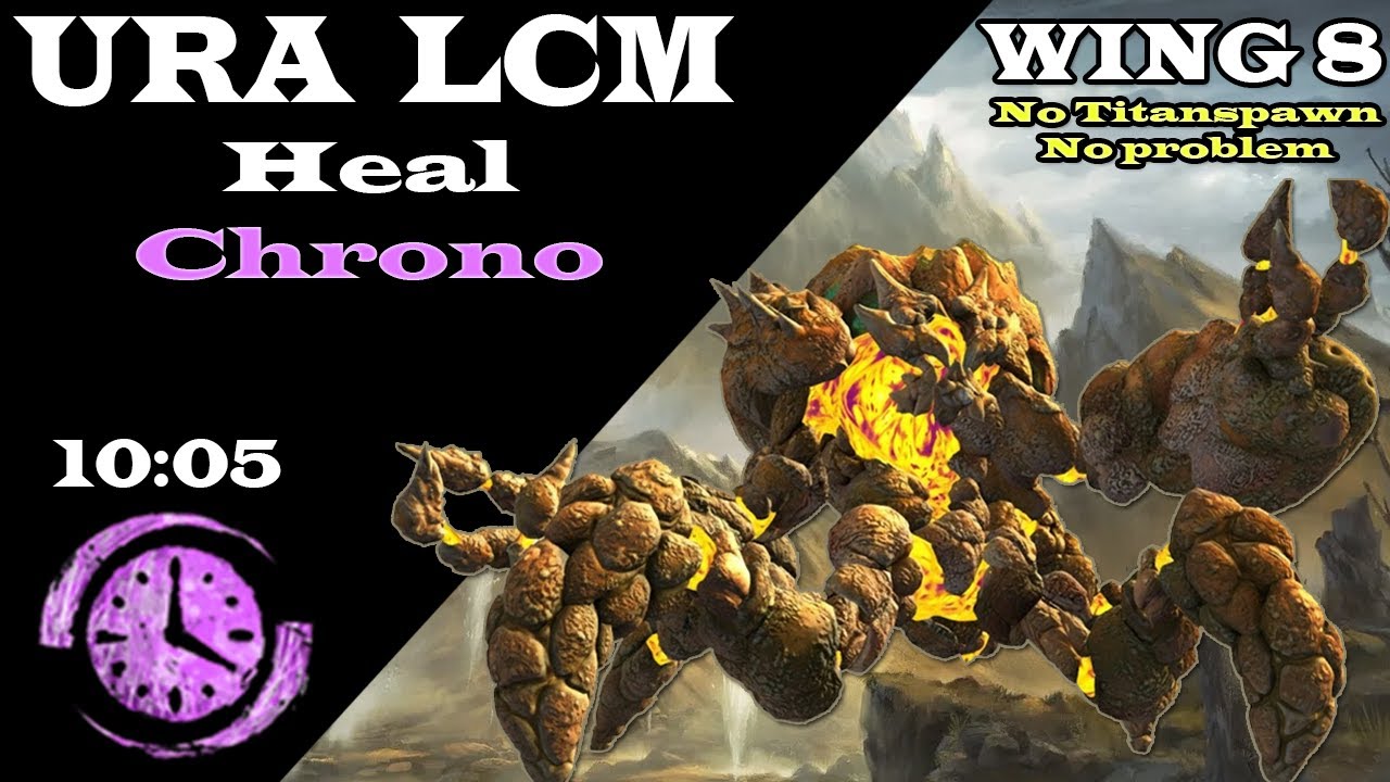 [GW2] Ura LCM Heal Chrono | No Titanspawn, No problem | Willbender stack | 100% alac uptime
