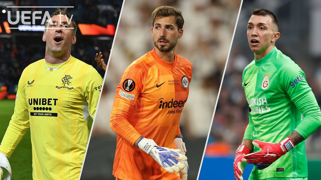 MCGREGOR, TRAPP, MUSLERA | #UEL 2021/22 Great Saves!
