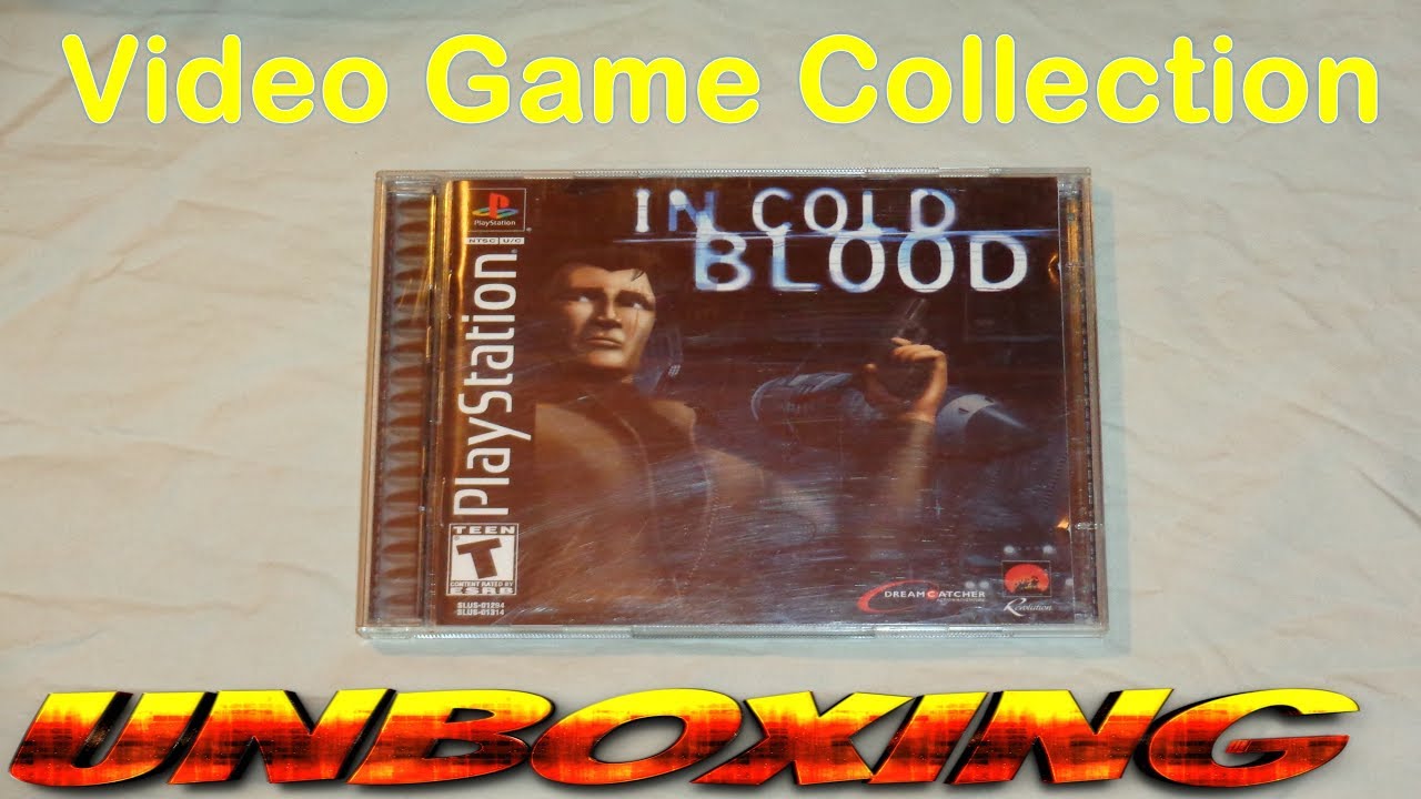 (PS1) In Cold Blood - Video Game Unboxing