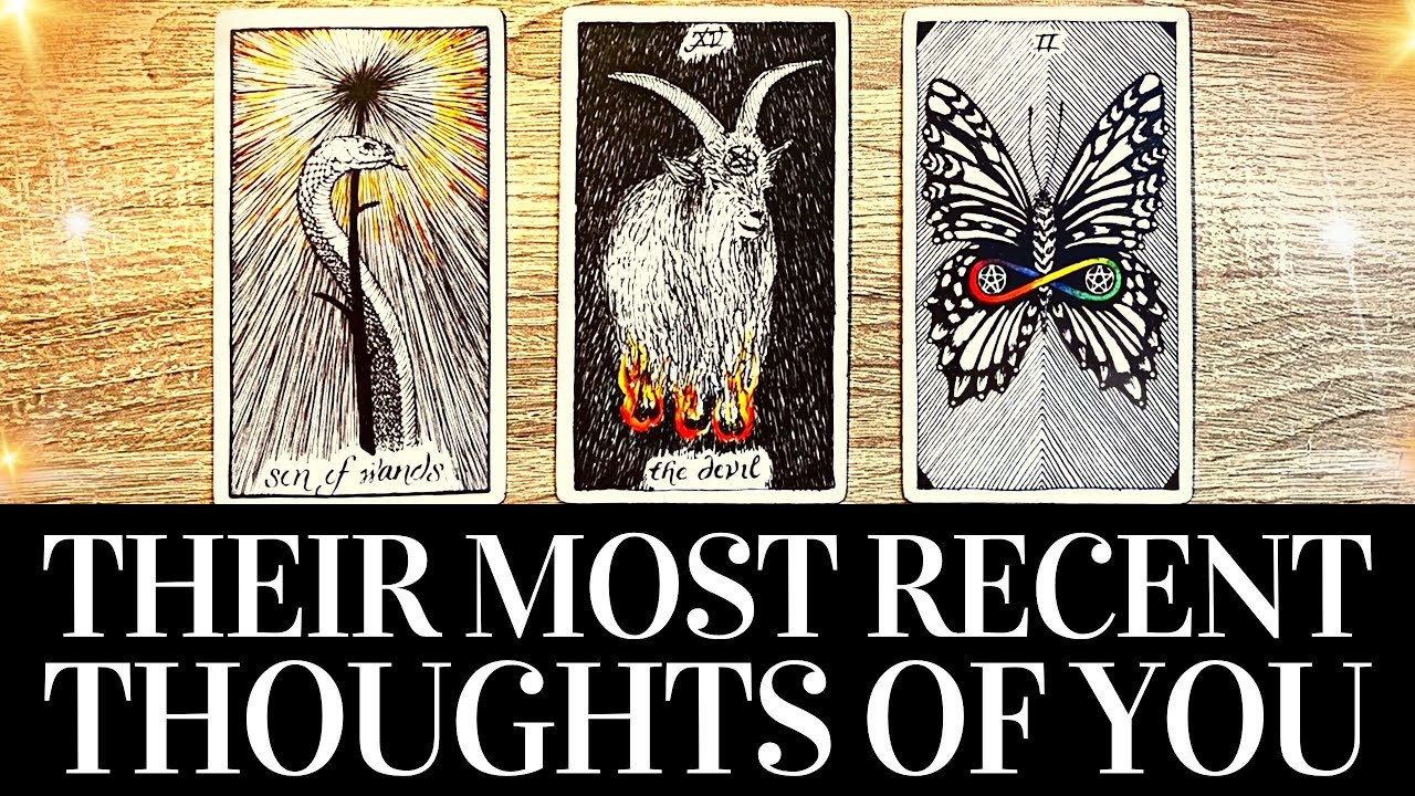 PICK A CARD 🥰🔮THEIR THOUGHTS OF YOU RECENTLY 🔮🥰 + CHANNELED Messages From Them ❤️ Love Tarot Reading