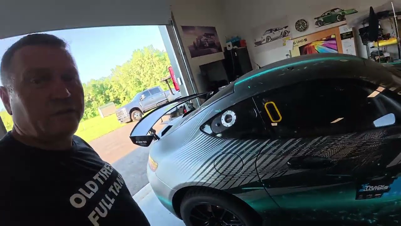 AMG GT4 from Europe to US and first race