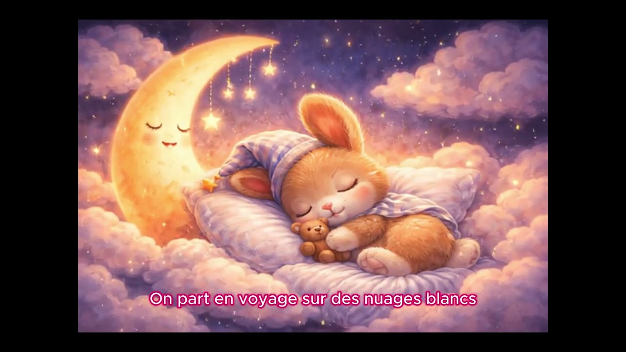 Berceuse sous la Lune – Chanson douce pour endormir bébé