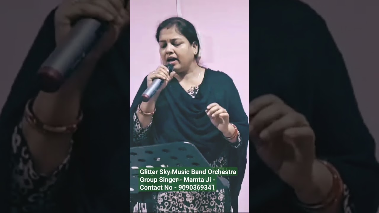 Glitter Sky Music Band Orchestra Group Singer - Mamta ji 😊 #singer