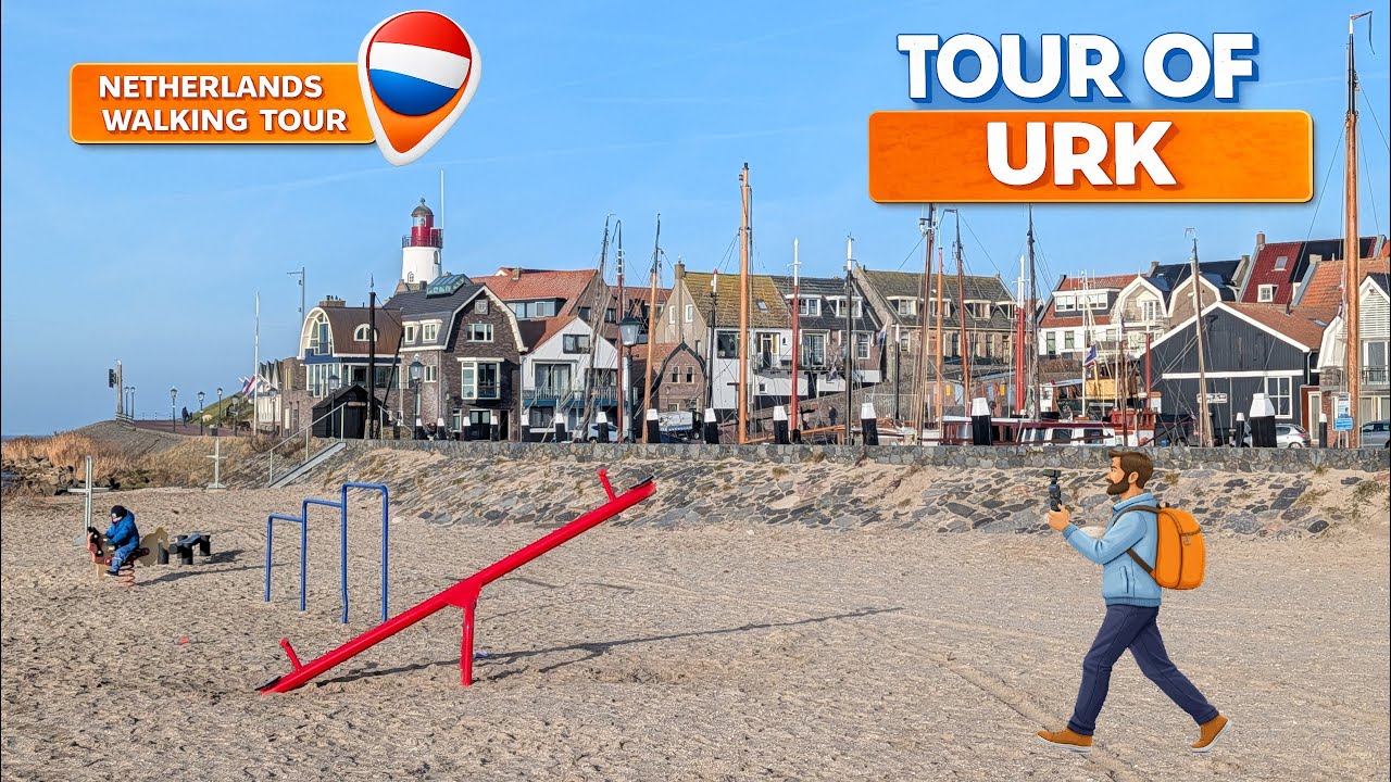Urk 4K Walking Tour 🇳🇱 | Unique Former Island Village in the Netherlands