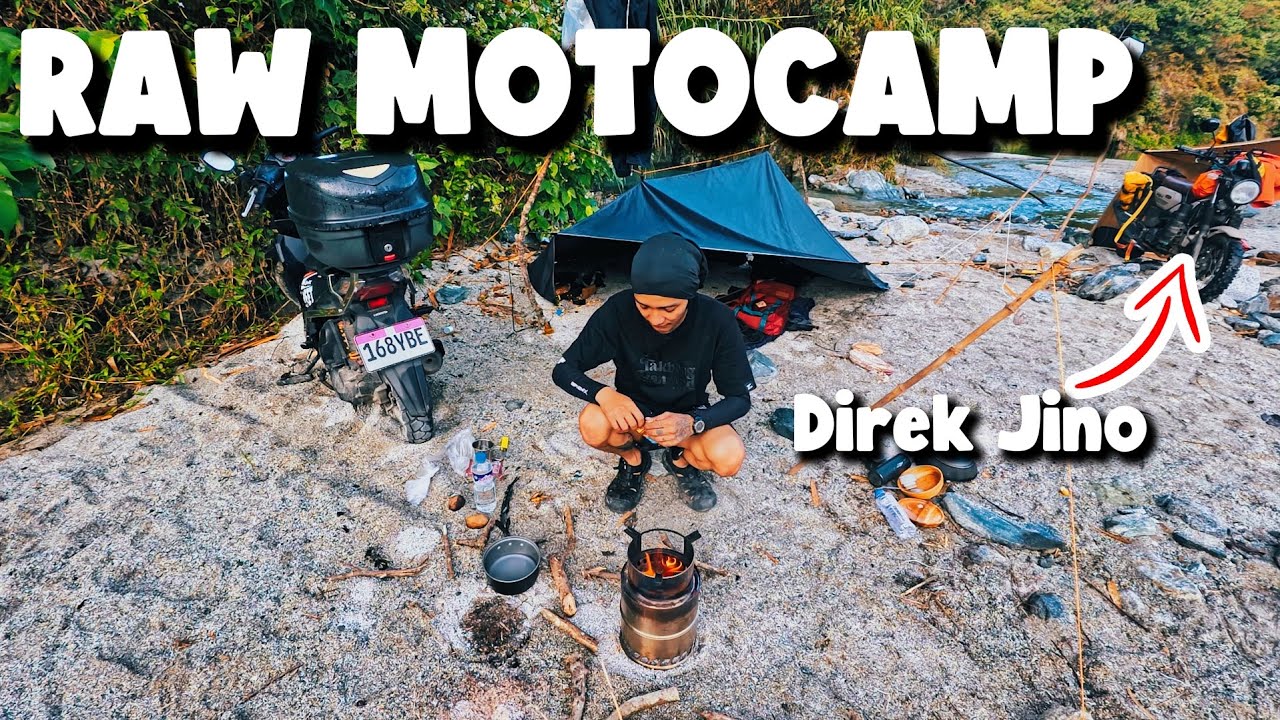 Raw MotoCamping with Direk Jino