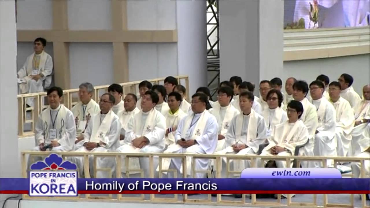 Pope in Korea - 2014-8-17- CLOSING MASS OF WORLD YOUTH DAY