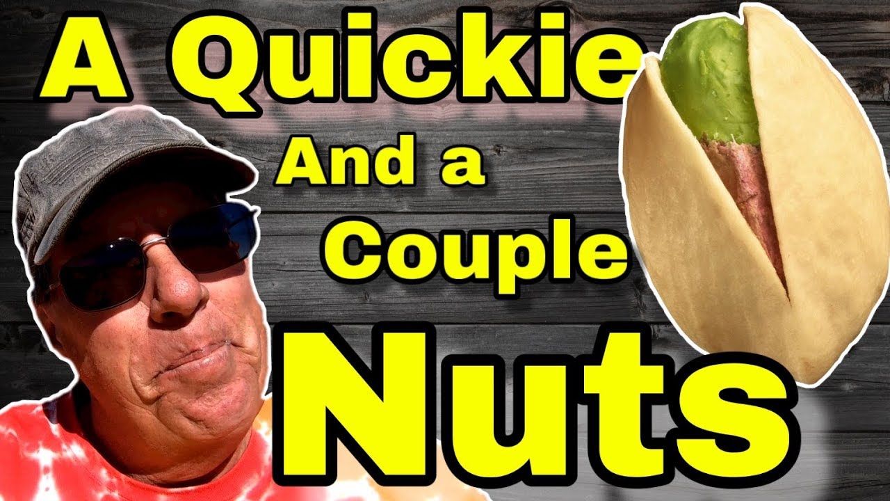 Geocaching Quickie with a couple of nuts at the Pistachio Ranch