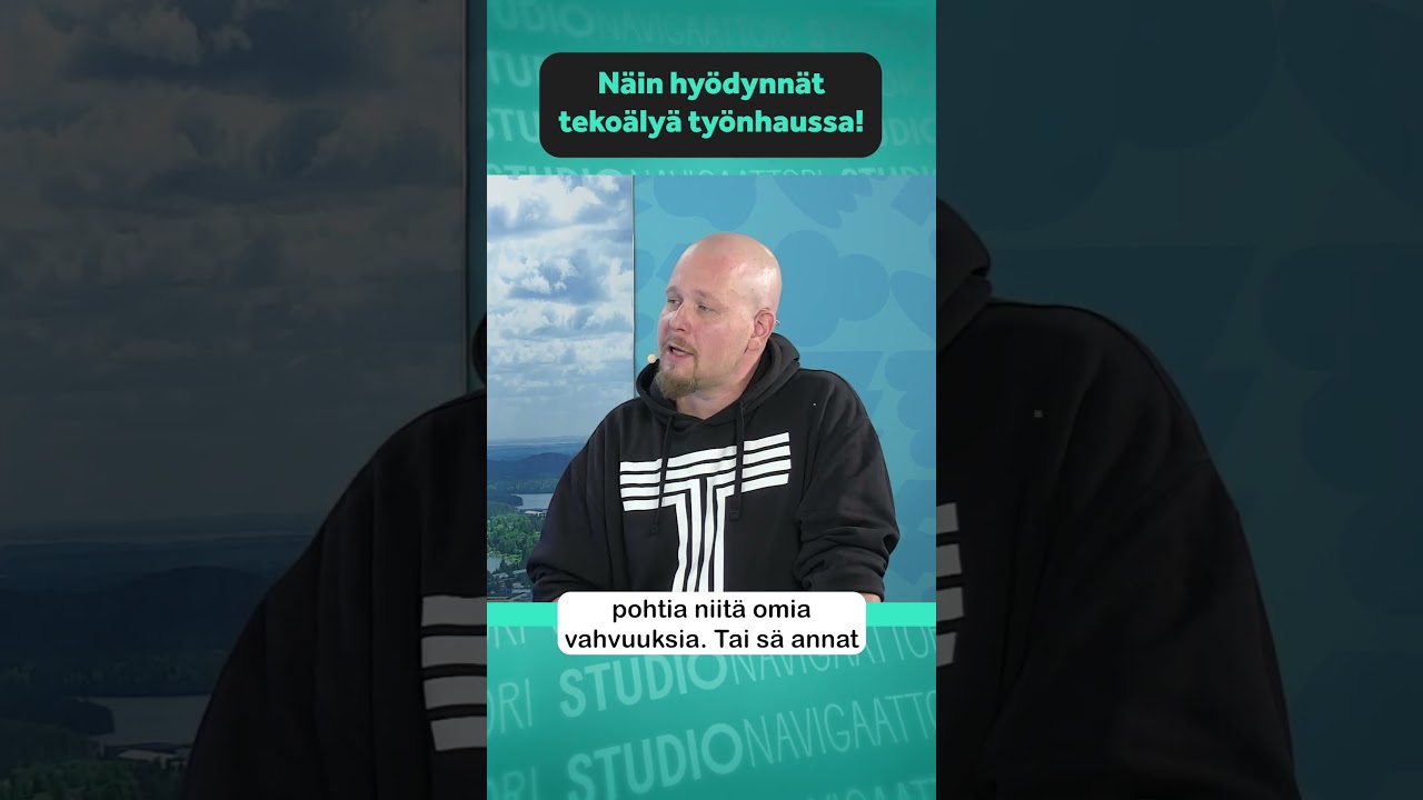Miten teko&auml;ly muuttaa ty&ouml;nhakua 🤖 #ty&ouml;nhaku #teko&auml;ly #AI #studionavigaattori