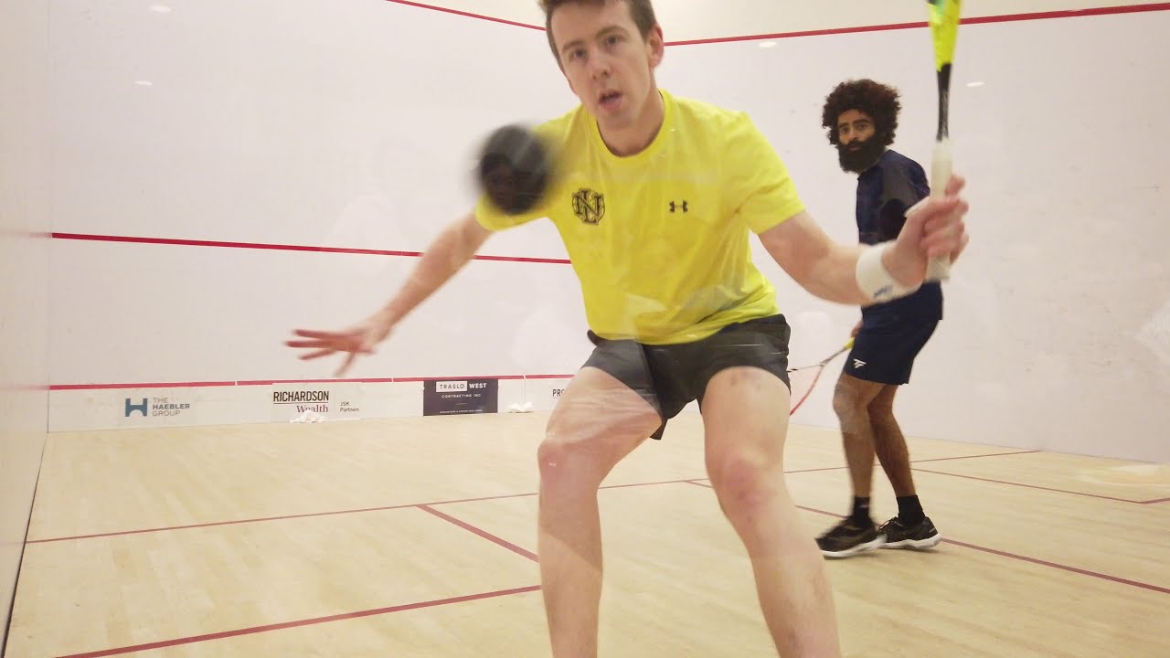 Nathan Lake-Faraz Khan-Tournament Final-Pt (2 of 3)----2 Cam Edit--Richardson Wealth Pro Squash 2023