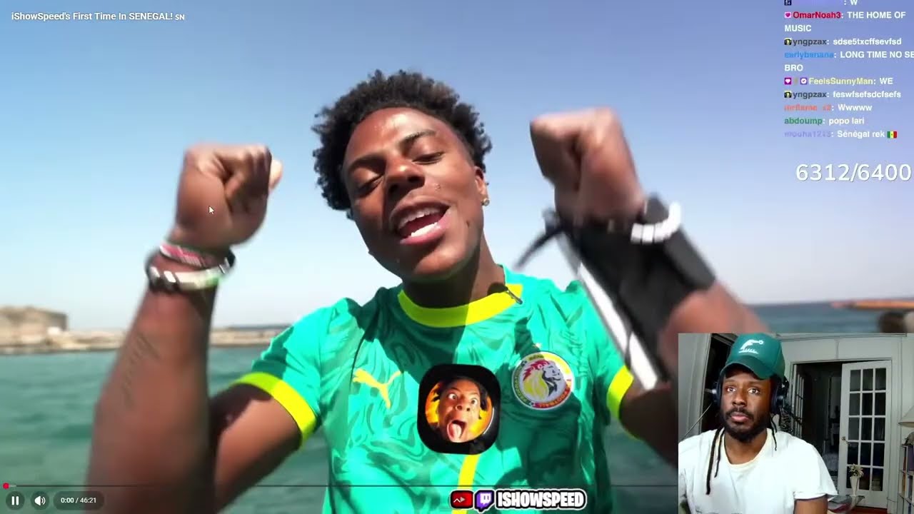 iShowSpeed's First Time in Senegal!? - Ero Reacts!