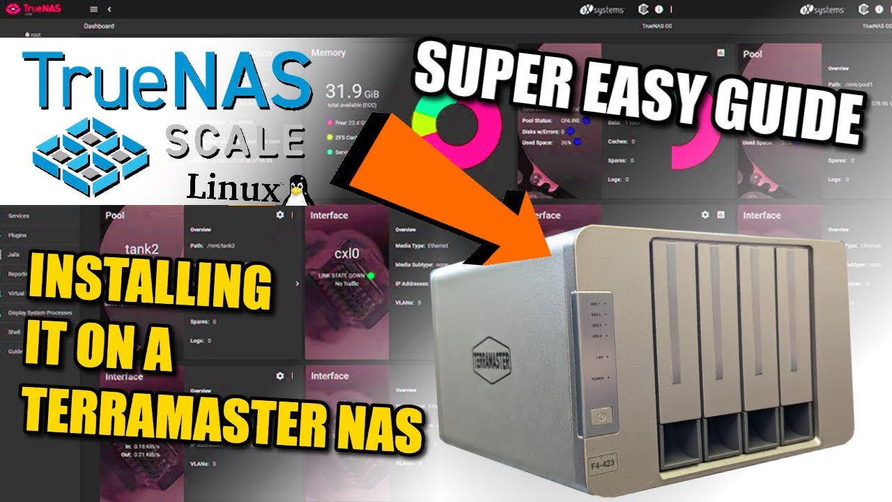 How to Install TrueNAS SCALE on a Terramaster NAS - An Idiots Guide!