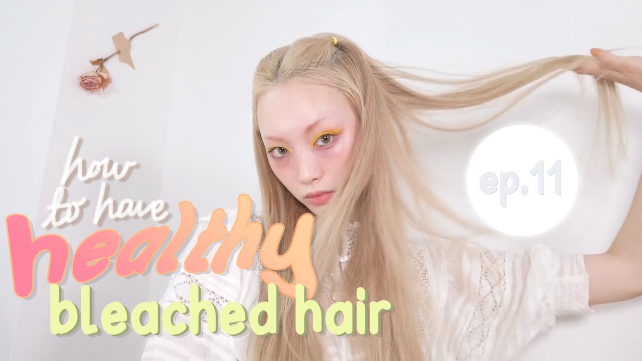 ✩ how to have //healthy// bleached hair ✩
