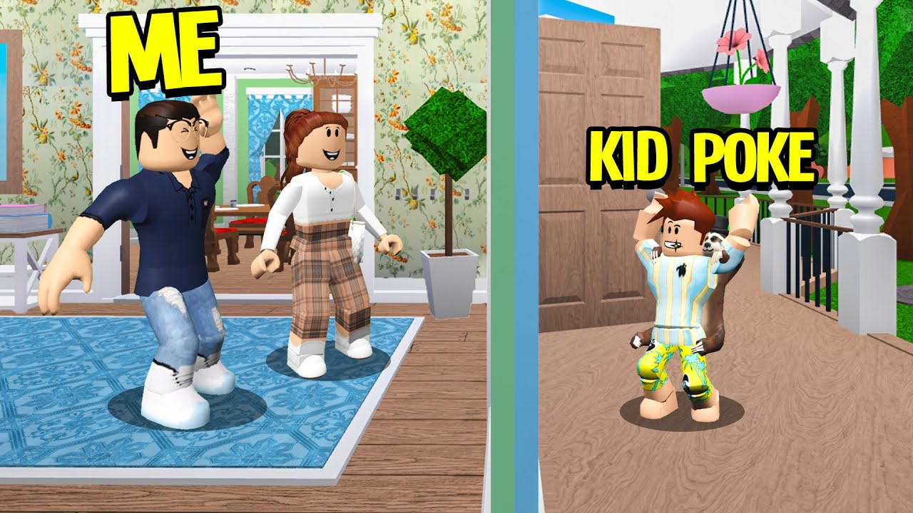 Boyfriend And I ADOPTED This YouTuber So We Could PRANK Him! (Roblox Bloxburg)