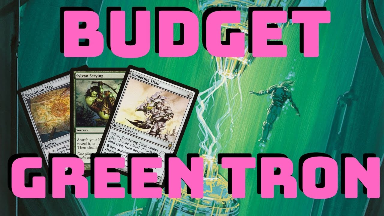 BUDGET Mono Green Tron - MTG Deck Tech & Modern League