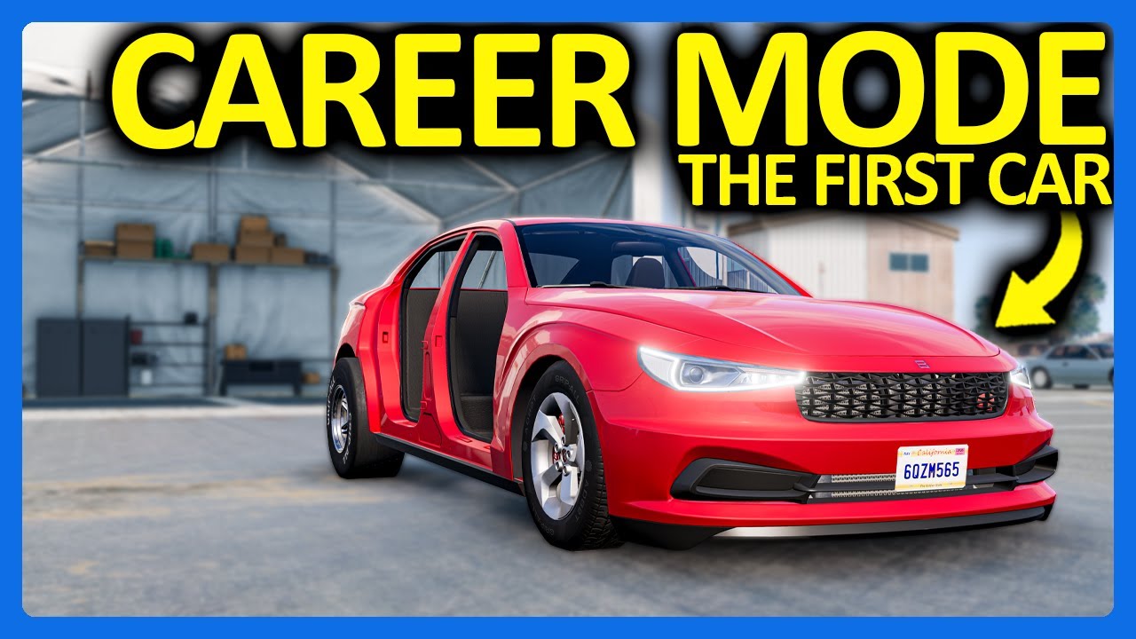 BeamNG Online : This Career Mode Mod is INCREDIBLE!!