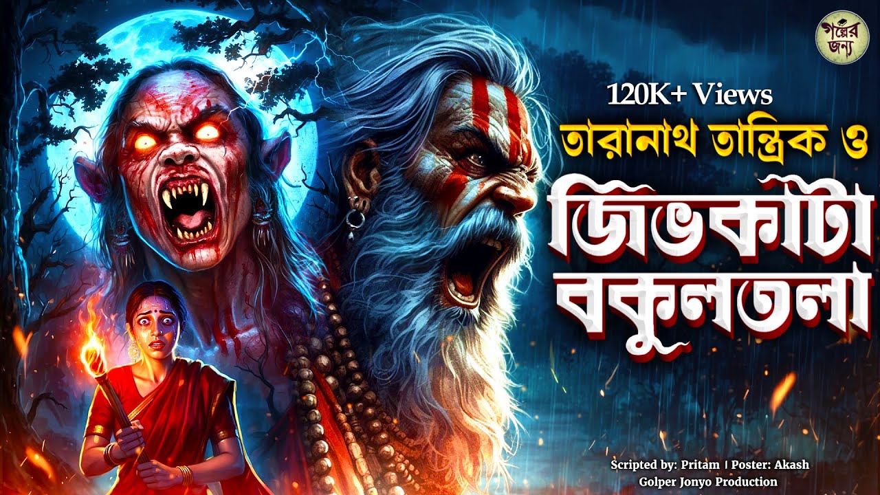 তারানাথ তান্ত্রিকের গল্প - জিভকাটা বকুলতলার পিশাচ। TARANATH TANTRIK GOLPER JONYO | SUNDAY SUSPENSE
