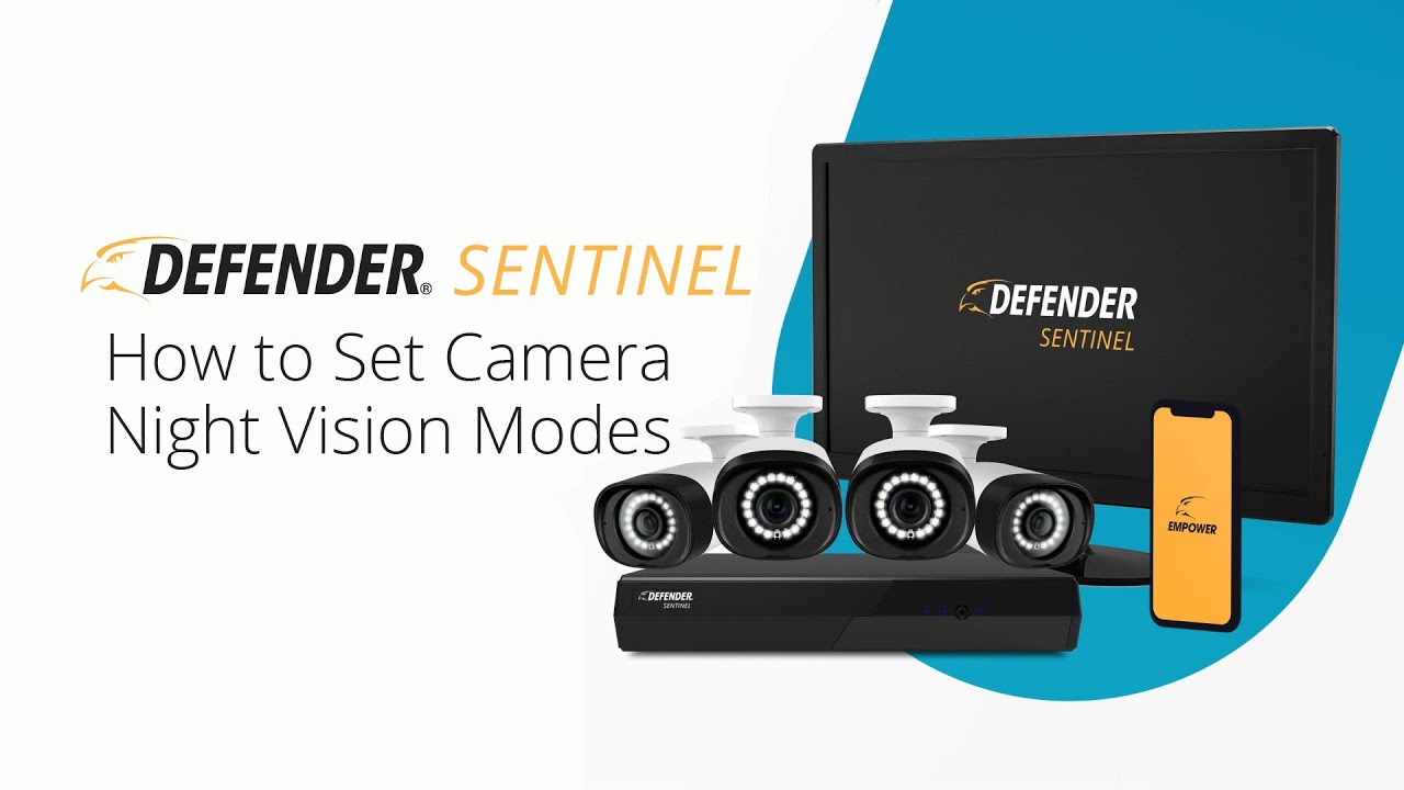 How to Set Night Vision Modes | SENTINEL