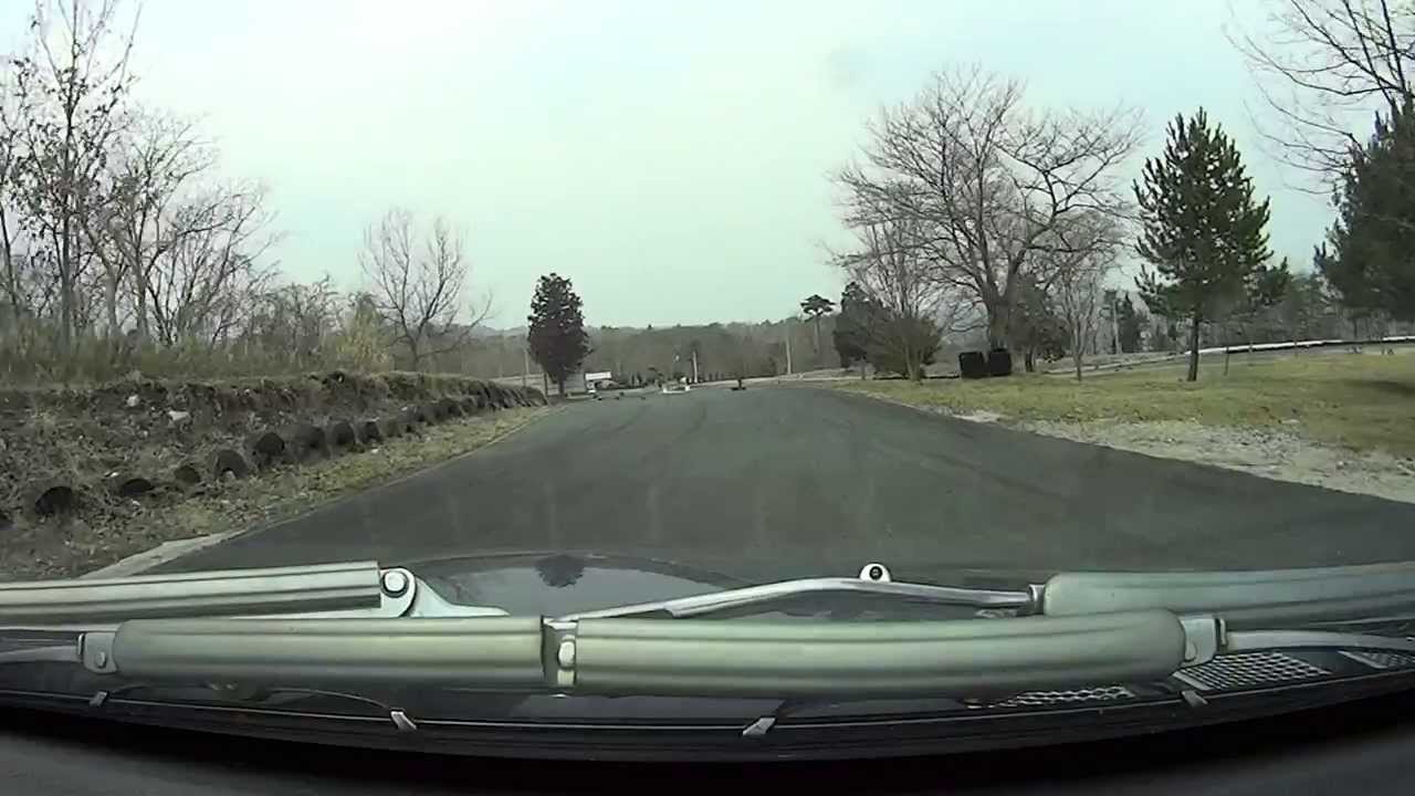 初めて走る備北サーキットのAコース